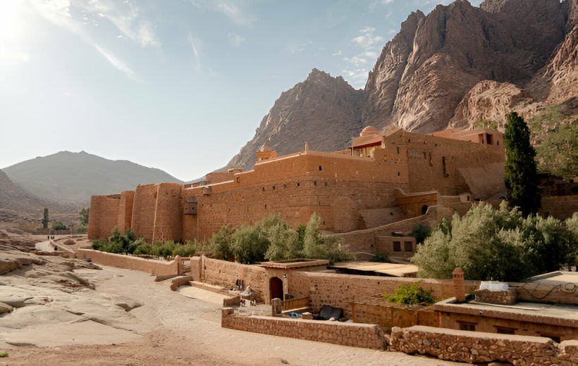 Saint Catherines Monastery Mount Sinai From Sharm El Sheikh