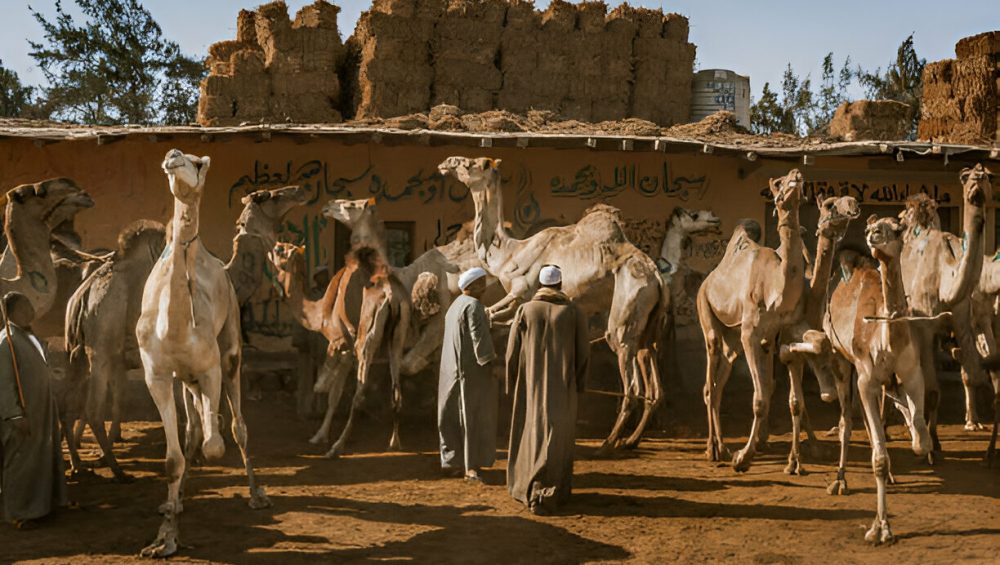 Camel Market and Giza Pyramids Day Tour