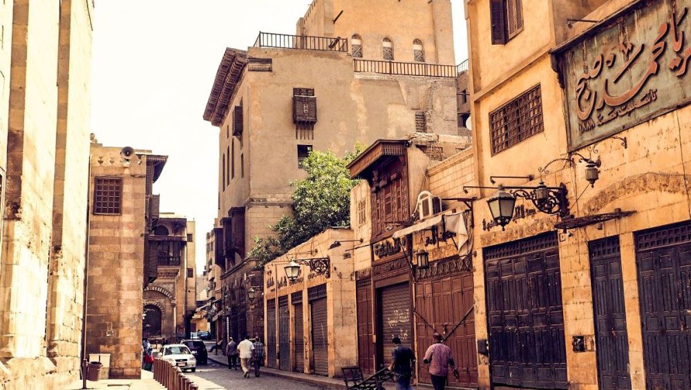 Islamic Cairo Moez St khalili Bazaar