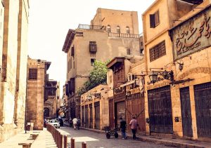 Islamic Cairo Moez St khalili Bazaar